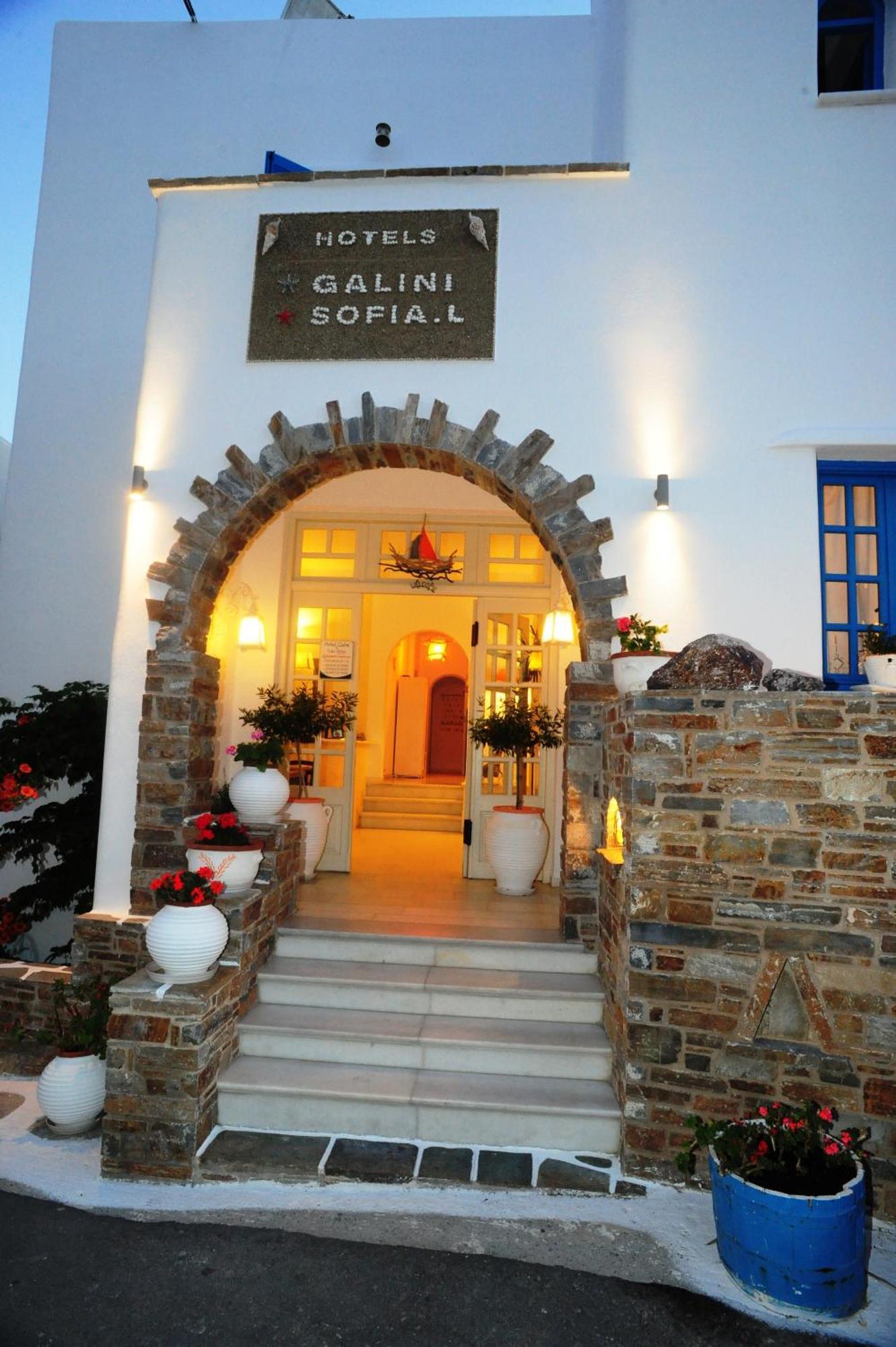 Galini Hotel Naxos City Exterior foto